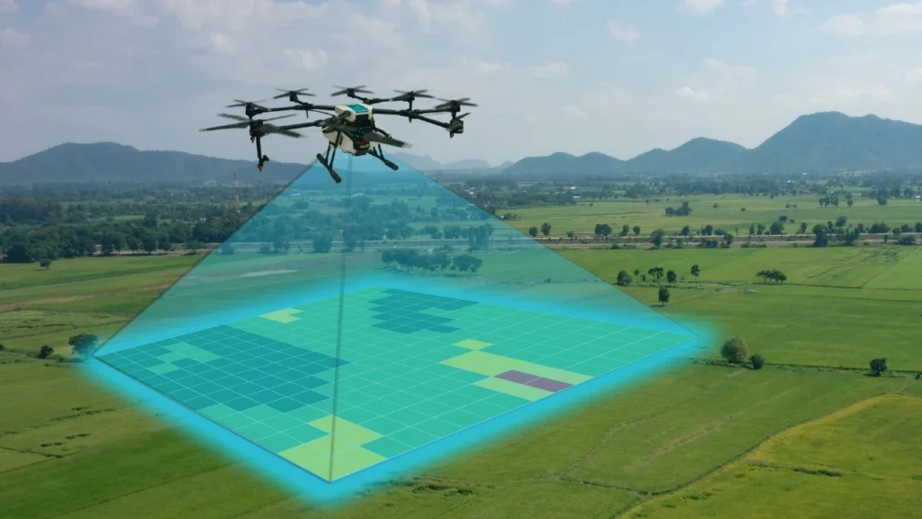 Progress and Future Trends in Agricultural Drones.